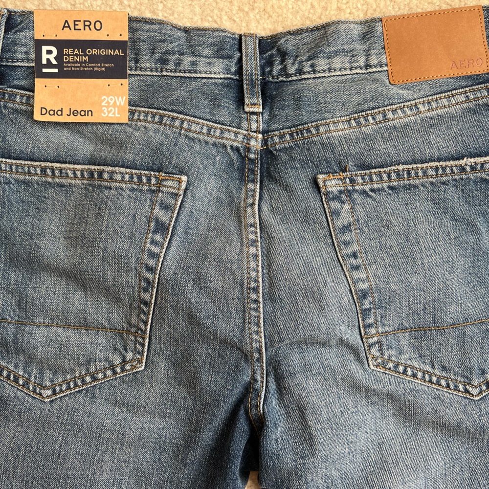 Mens aeropostal dad jeans 29x/32l - Picture 4 of 5